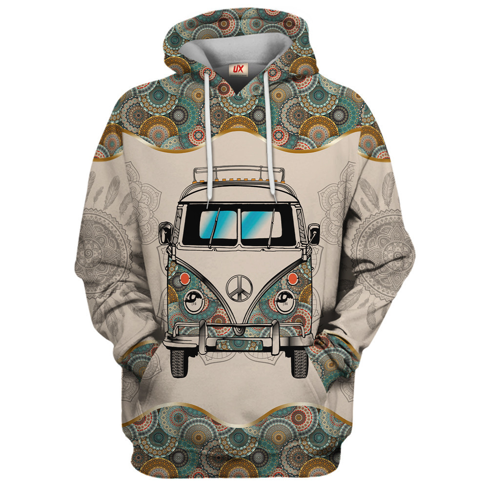 Hippy Cosmic Dream Style 3D Microfleece Hoodie HBL-HP-60 Hippy Cosmic Dream Style 3D Microfleece Hoodie HBL-HP-60