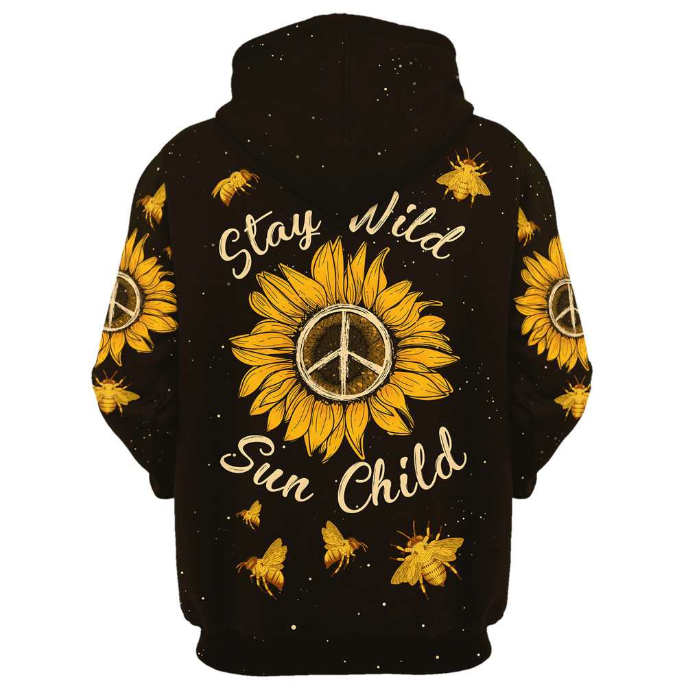 Hippie Artistic Vision Style 3D AOP Hoodie HBLHP61 Hippie Artistic Vision Style 3D AOP Hoodie HBLHP61