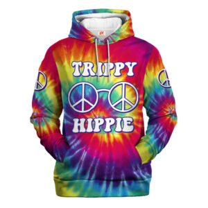 Hippie Mystic Art Style 3D All Over Print Hoodie NVHI01