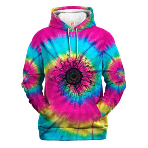 Hippie Psy Color Style 3D All Over Print Hoodie UXHI02