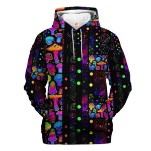 Hippie Festival Spirit Style 3D All Over Print Hoodie NVHI15
