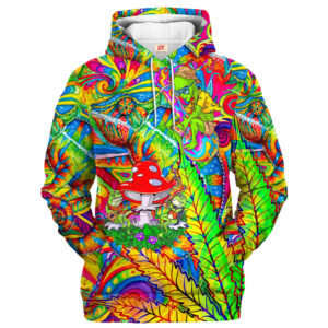 Hippy Hippie Cosmic Style 3D Microfleece Hoodie HBLTHI7