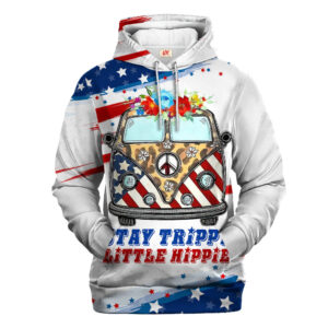 Hippy Psy Nature Style 3D AOP Hoodie NVHI28