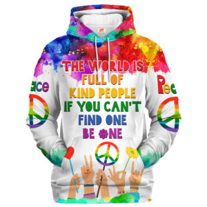 Hippie Festival Vibes Style 3D Microfleece Hoodie HBLTHI18