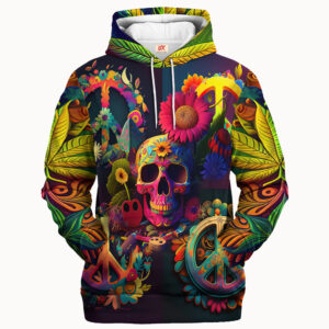 Hippy Hippie Psy Style 3D AOP Hoodie TQTHI25