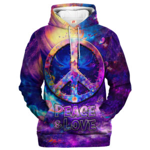 Hippie Psy Universe Style 3D AOP Hoodie TTHI103