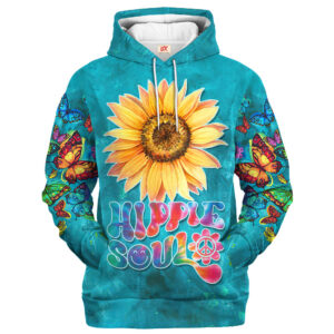 Hippie Festival Boho Style 3D AOP Hoodie HBLTHI24