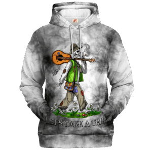 Hippie Psy Boho Style 3D Microfleece Hoodie MTHI02