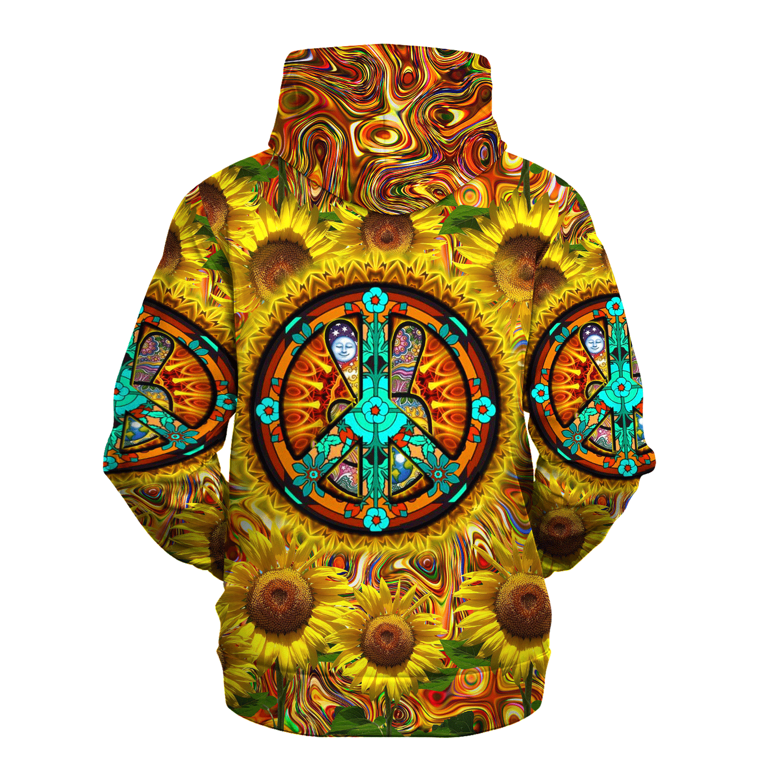 Hippie Artistic Power Style 3D All Over Print Hoodie LTHI202 Hippie Artistic Power Style 3D All Over Print Hoodie LTHI202