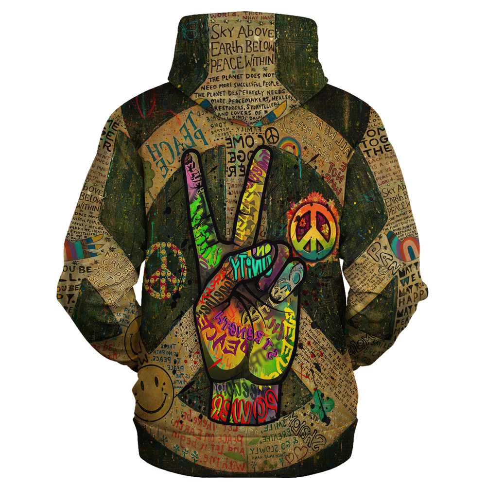 Hippie Cosmic Dream Style 3D All Over Print Hoodie TQTHI42 Hippie Cosmic Dream Style 3D All Over Print Hoodie TQTHI42