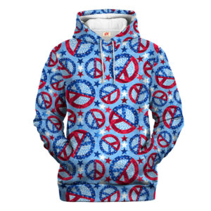 Hippie Festival Hippie Art Style 3D All Over Print Hoodie NVHI45