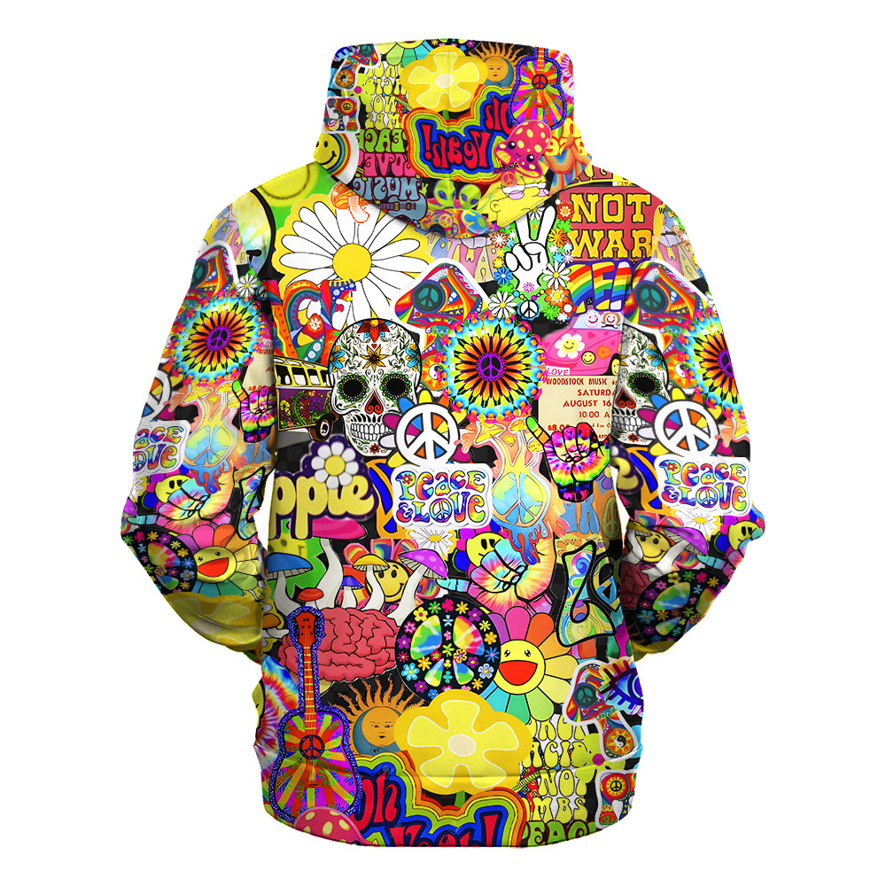 Hippie Cosmic Dream Style 3D All Over Print Hoodie TTHI135 Hippie Cosmic Dream Style 3D All Over Print Hoodie TTHI135