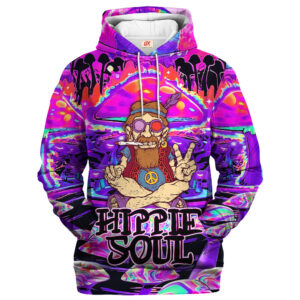 Hippie Peaceful Psy Dream Style 3D AOP Hoodie TTHI148