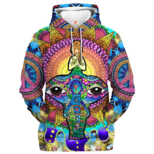 Hippy Cosmic Hippie Dream Style 3D All Over Print Hoodie HBLTHI57