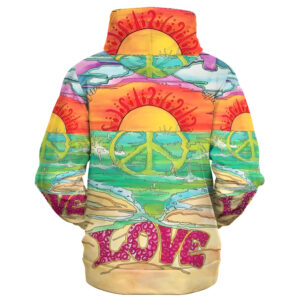 Hippie 3D All Over Print Microfleece Pullover Hoodie HBLTHI62 1 1694053502588.jpg