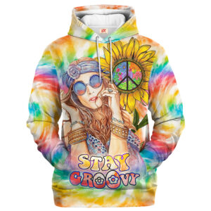 Hippie Street Style 3D All Over Print Hoodie HBLTHI76