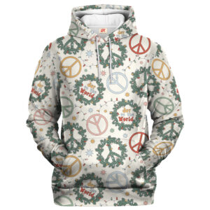 Hippy Artistic Lifestyle 3D Microfleece Hoodie TTHI167