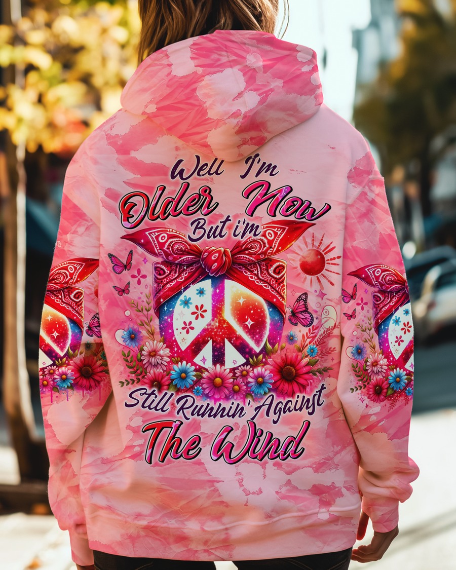 Running Against The Wind Hippie Vibe 3D Hoodie Running Against The Wind Hippie Vibe 3D Hoodie