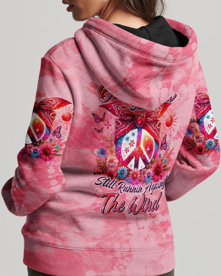 Running Against The Wind Hippie Vibe 3D Hoodie Running Against The Wind Hippie Vibe 3D Hoodie