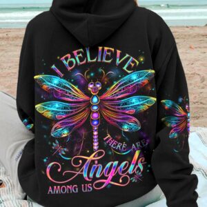 I Believe Angels Walk Among Us 3D Hoodie