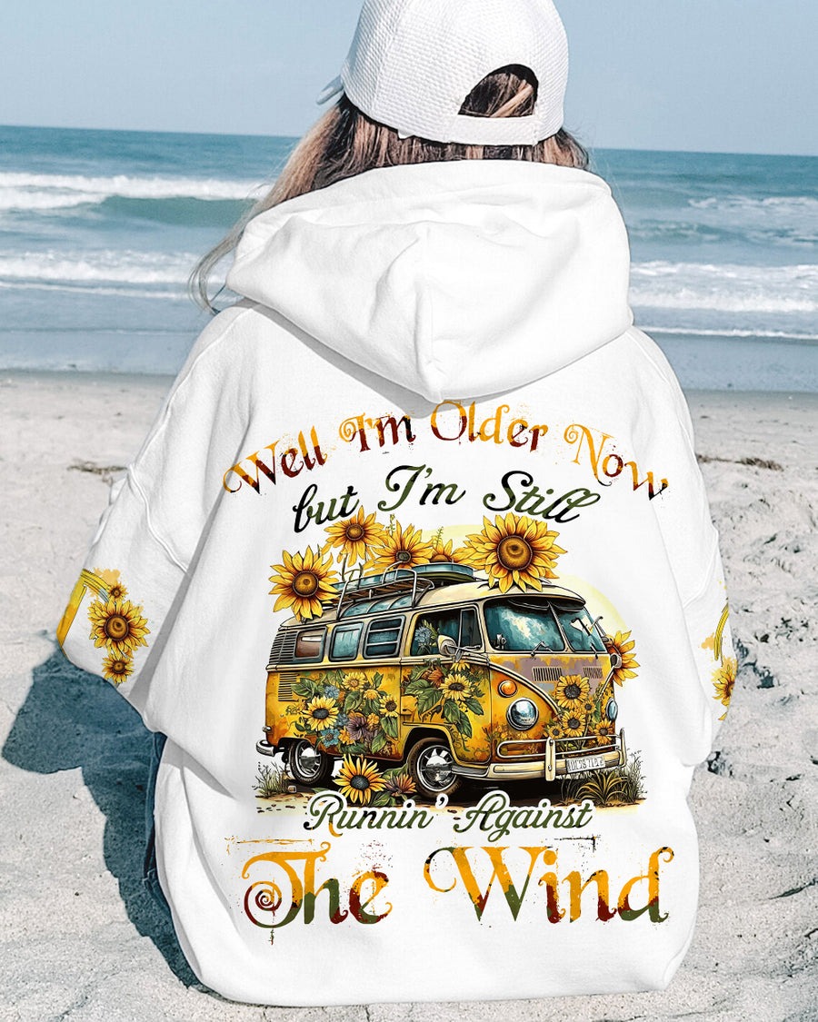 Running Against The Wind In Tie Dye 3D Hoodie Running Against The Wind In Tie Dye 3D Hoodie