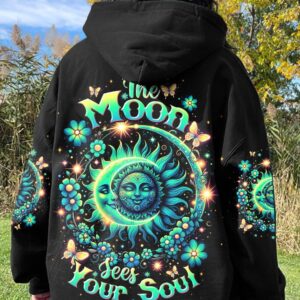 The Moon Knows Your Soul 3D Hoodie