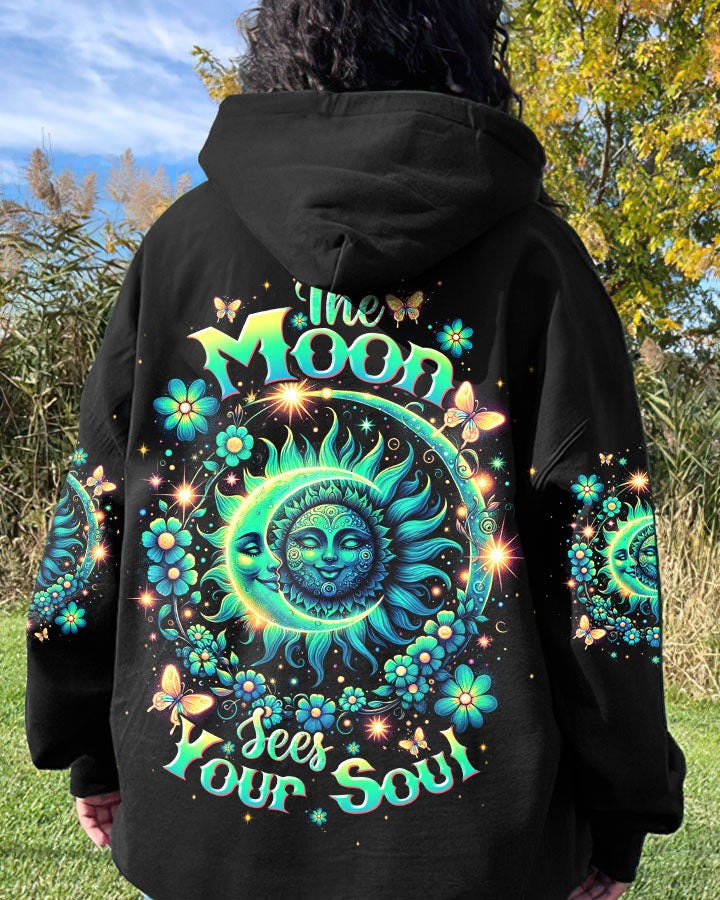 The Moon Knows Your Soul 3D Hoodie The Moon Knows Your Soul 3D Hoodie