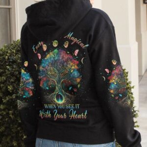 Everything Is Magical When You See It Tree Of Life Moon 3D Hoodie