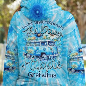 Grandma Hippie Soul 3D Hoodie