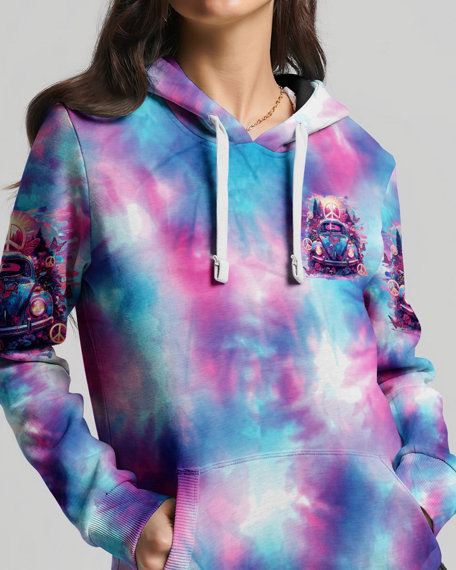 Here Comes The Sun Tie Dye Vibe 3D Hoodie Here Comes The Sun Tie Dye Vibe 3D Hoodie