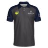 Navy Rolex Masters Tournament Exclusive Logo Polo Shirt All Over Prints Gift For Fans
