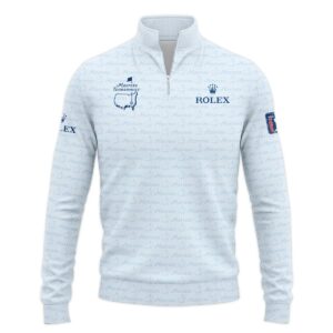 Special Release Rolex Masters Tournament Golf Quarter-Zip Sweatshirt All Over Prints