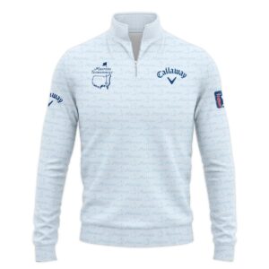 Callaway Masters Tournament AOP Golf Quarter Zip Sweatshirt