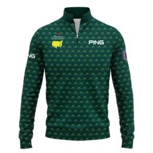 Ping  Masters Tournament Exclusive Logo Quarter-Zip Sweatshirt All Over Prints Gift For Fans
