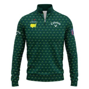 Callaway Masters Tournament Exclusive Logo Quarter-Zip Sweatshirt All Over Prints Gift For Fans