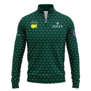 Rolex Masters Tournament Exclusive Logo Quarter-Zip Sweatshirt All Over Prints Gift For Fans
