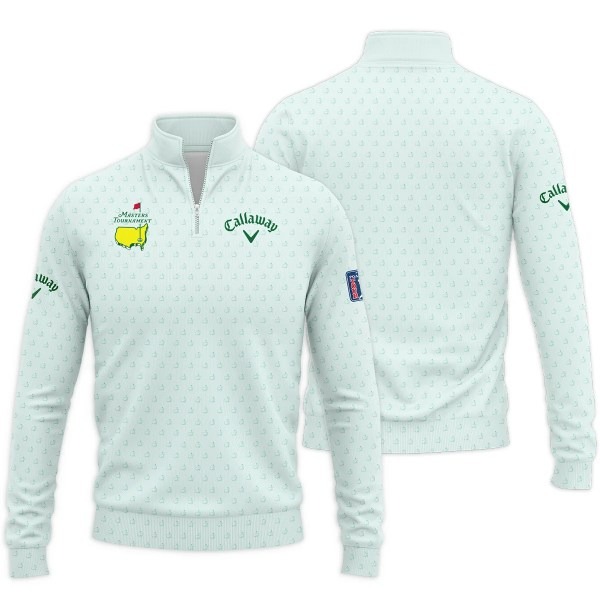 Callaway Masters Tournament Exclusive Logo Quarter-Zip Sweatshirt Callaway Masters Tournament Exclusive Logo Quarter-Zip Sweatshirt