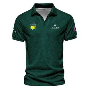Stars Dark Green Abstract Sport Masters Tournament Rolex Vneck Polo Shirt Style Classic Polo Shirt For Men