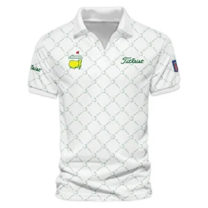 Golf Sport Pattern Color White Mix Masters Tournament Titleist Vneck Polo Shirt Style Classic