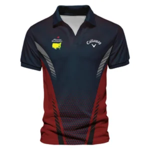 Collab Release Dark Blue Red Callaway Masters Tournament Vneck Polo Shirt All Over Prints  BLMT220724A2CLWZVPL