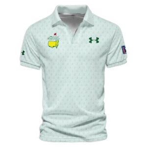 Special Release Under Armour Masters Tournament Golf Vneck Polo Shirt All Over Prints