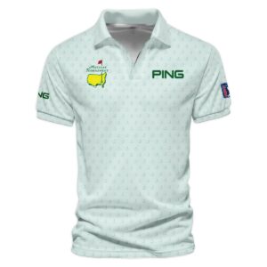 Special Release Ping Masters Tournament Golf Vneck Polo Shirt All Over Prints