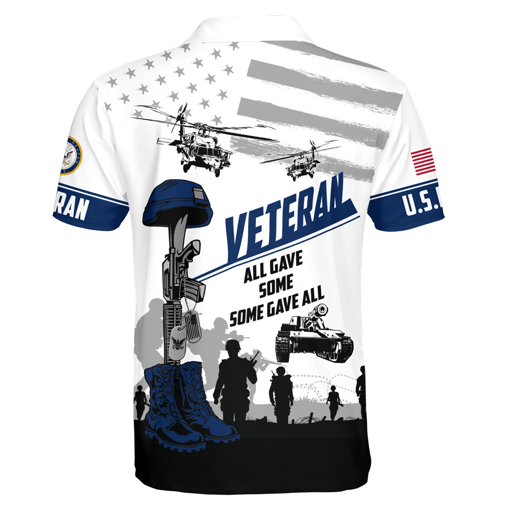 Navy Veteran All Over Print Polo Shirt – U.S. Military Pride Navy Veteran All Over Print Polo Shirt – U.S. Military Pride