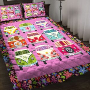 Hippie Quilt Bedding Set – Free Spirit Quilted Bedding