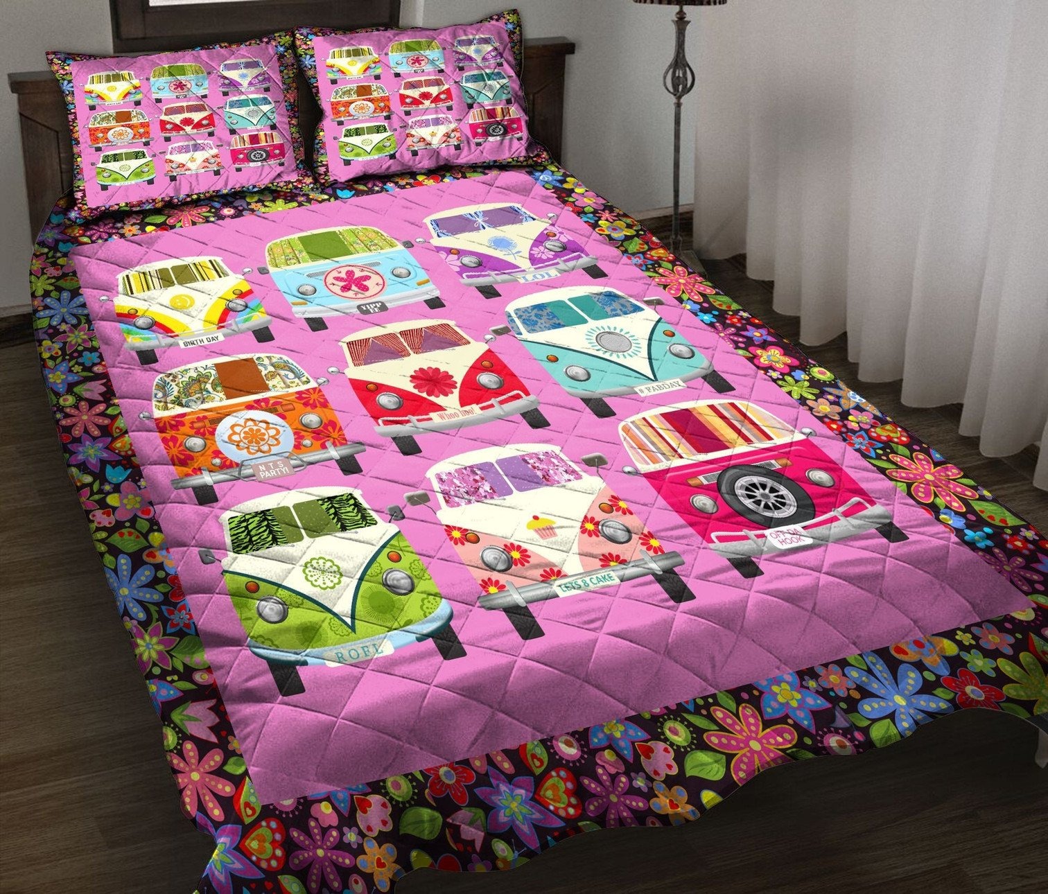 Hippie Quilt Bedding Set – Free Spirit Quilted Bedding Hippie Quilt Bedding Set – Free Spirit Quilted Bedding