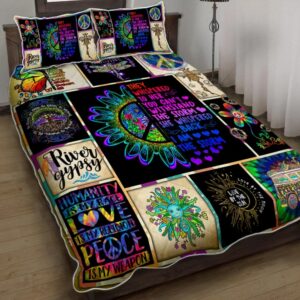 Hippie Quilt Bedding Set – Freedom Feel Bedroom Quilt