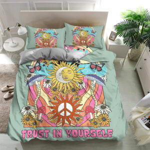 Hippie 4PCS Bedding Set – Expressive Color Bedding Collection