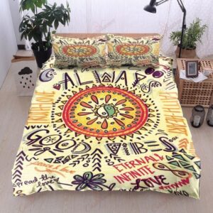 Hippie Quilt Bedding Set – Open Mind Color Bedroom Set