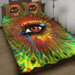 Hippie 4PCS Bedding Set – Color Flow Bedding Set