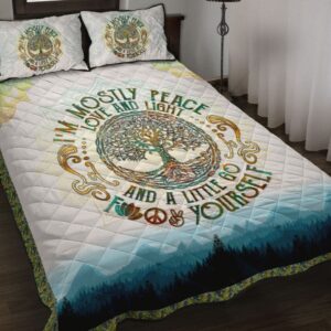 Hippie Quilt Bedding Set – Open Spirit Color Bedding